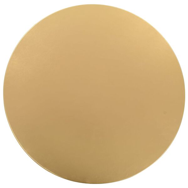 vidaXL Copertura Elastica per Tavolo 2 pz 70 cm Oro