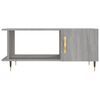 vidaXL Tavolino da Salotto Grigio Sonoma 90x50x40 cm Legno Multistrato