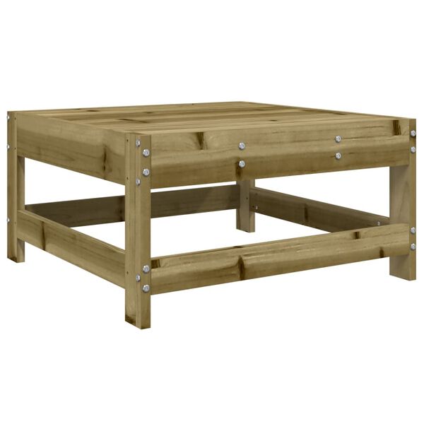 vidaXL Set Divani da Giardino 10 pz in Legno Impregnato di Pino