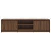 vidaXL Mobile TV Rovere Marrone 140x40x35,5 cm in Legno Multistrato
