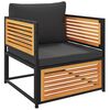 vidaXL Set Divano da Giardino 12 pz con Cuscini Legno Massello Acacia
