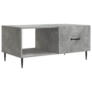 vidaXL Tavolino da salotto Grigio Cemento 90 x 50 x 40 cm