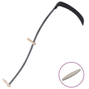 vidaXL Falce con Mola 145 cm