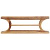 vidaXL Mobile Porta TV 118x30x40 cm in Legno Massello di Acacia