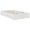 vidaXL Struttura del letto Bianco 120 x 200 cm Legno Ingegnerizzato