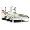 vidaXL Letto Libreria senza Materasso Bianco 160x200 cm Legno di Pino