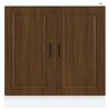 vidaXL Mobile base lavello Porto Rovere Marrone 80x46x81,5 cm