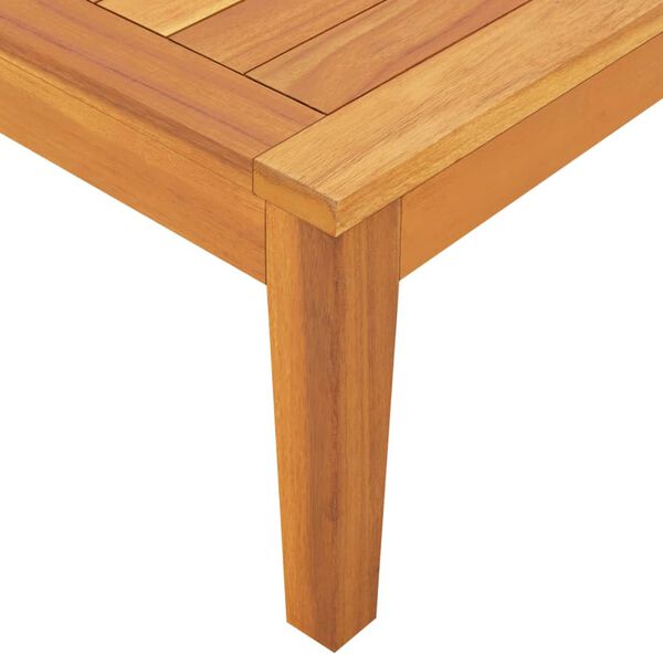 vidaXL Tavolo da Giardino 64x64x29 cm in Legno Massello di Acacia