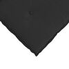 vidaXL Cuscino per Schiena Nero 80 x 50 cm Tessuto in Microfibra