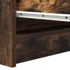 vidaXL Credenza Rovere Fumo 80x35x99 cm in Legno Multistrato