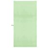 vidaXL Asciugamani Sportivi 2 pcs Verde 140 x 70 cm