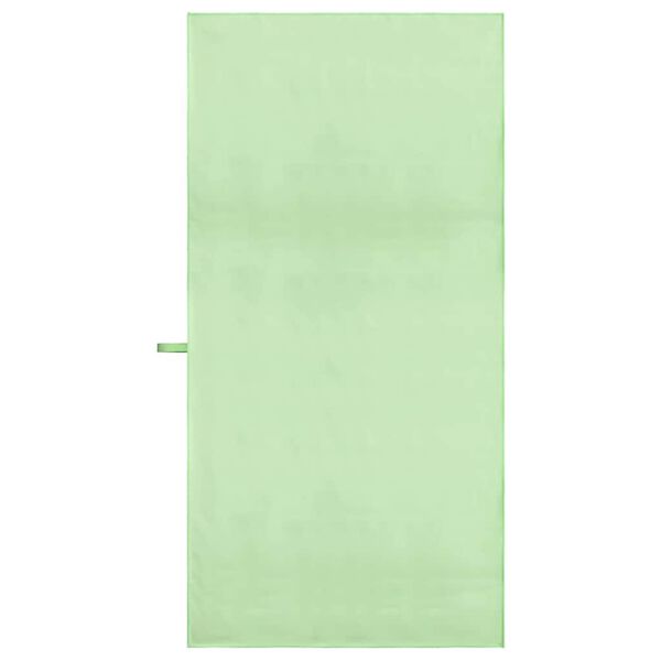 vidaXL Asciugamani Sportivi 2 pcs Verde 140 x 70 cm