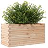 vidaXL Fioriera da Giardino 90x40x45,5 cm in Legno Massello di Pino