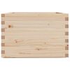 vidaXL Fioriera da Giardino 70x70x49,5 cm in Legno Massello di Pino