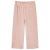 Pantaloni per Bambini in Velluto a Coste Rosa Chiaro 128