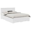 vidaXL Struttura del letto Bianco 150 x 200 cm Legno ingegnerizzato