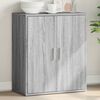 vidaXL Credenza Grigio Sonoma 79x38x80 cm in Legno Multistrato