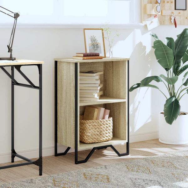 vidaXL Libreria Rovere Sonoma 50x31x74,5 cm in Legno Multistrato