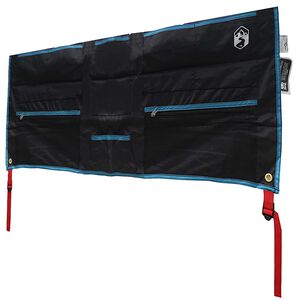 vidaXL Sacchetto per Stoccaggio Nero e Blu 98 x 47 cm Oxford