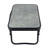 Bo-Camp Tavolo da Campeggio Pieghevole Northgate 56x34 cm in Alluminio