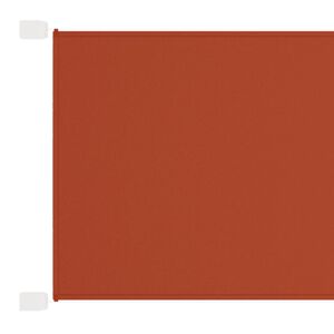 vidaXL Paravento Verticale Terracotta 140x360 cm in Tessuto Oxford