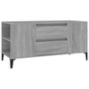 vidaXL Mobile Porta TV Grigio Sonoma 102x44,5x50 cm Legno Multistrato