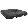 vidaXL Base per Ombrellone a Braccio 110kg Nero