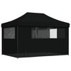 vidaXL Tenda Party Nero 279 x 410 x 315 cm Tessuto Oxford