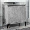 vidaXL Mobile Lavabo Grigio Cemento 58x33x60 cm in Legno Multistrato