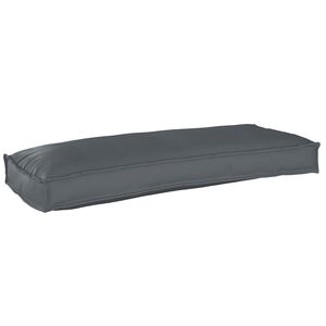 vidaXL Cuscino Tessuto Oxford Antracite 100 x 40 x 8 cm