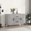 vidaXL Credenza Grigio Sonoma 100x36x60 cm in Legno Multistrato
