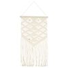 vidaXL Decorazione da Parete in Macram&egrave; 40x80 cm Cotone