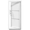 vidaXL Porta Frontale Bianco PVC