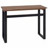 vidaXL Scrivania Naturale Legno di teak solido 100 x 45 x 75cm