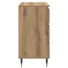 vidaXL Credenza Rovere artigianale 60 x 35 x 70 cm Legno multistrato