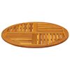 vidaXL Piano per Tavolo Ø90x2,2 cm Rotondo in Legno Massello di Acacia