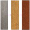 vidaXL Bordure per Prato 10 pz 10x103 cm Flessibili in Acciaio Corten