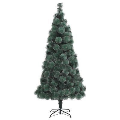 vidaXL Albero di Natale Artificiale con Supporto Verde 150 cm PET
