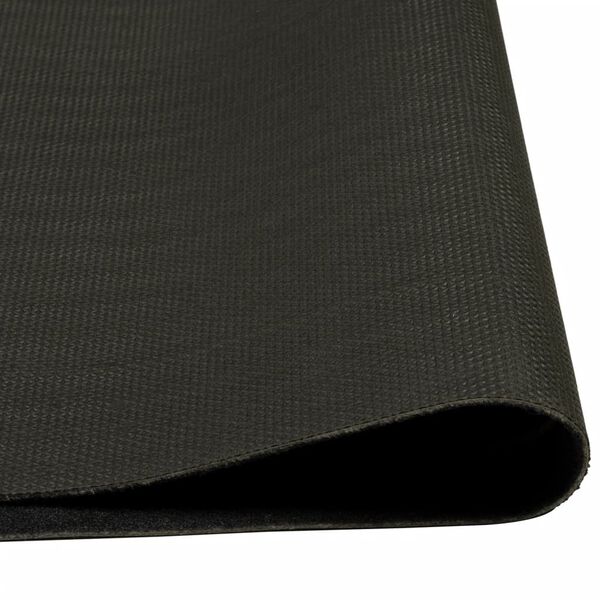 vidaXL Tappeto da Cucina Lavabile Nero Tazza 60x180 cm in Velluto