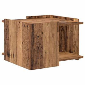 vidaXL Tavolino da salotto Legno antico 50,5 x 50 x 33 cm