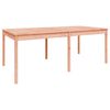 vidaXL Set da Pranzo per Giardino 11 pz in Legno Massello di Douglas