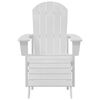 vidaXL Mobili da lounge da giardino 2 pcs Bianco 74 x 82 x 90cm