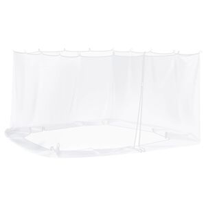 vidaXL Zanzariera per gazebo 220 mesh Bianco 3,6 x 3 x 2 cm Poliestere