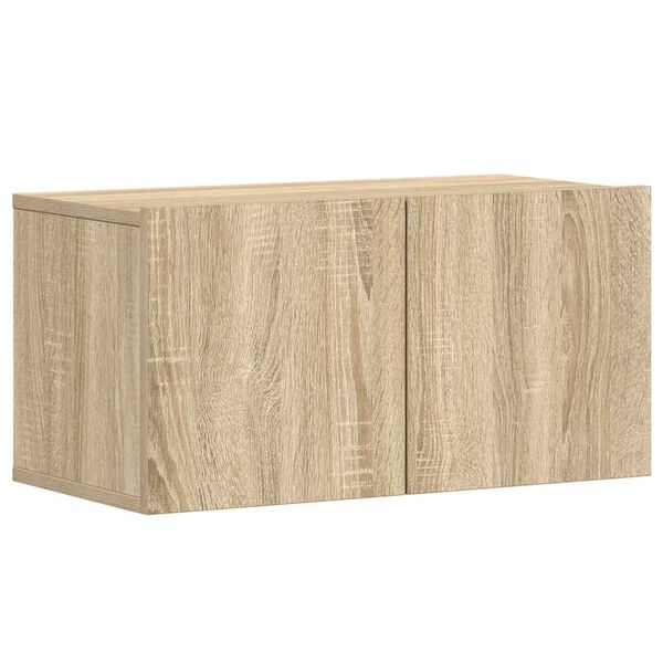 vidaXL Set di Mobili Porta TV 5 pz Rovere Sonoma in Legno Multistrato