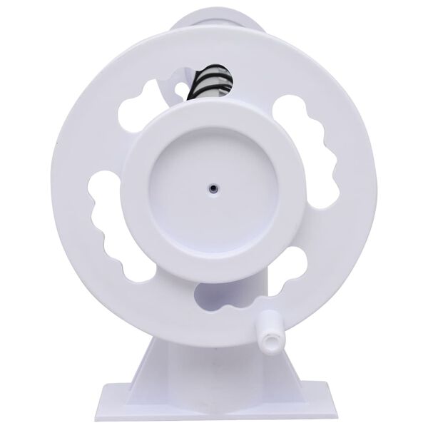 vidaXL Rullo di Copertura per Piscina con Base in Plastica