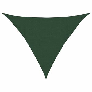 vidaXL Vela Parasole 160 g/m&sup2; Verde Scuro 4x4x5,8 m in HDPE