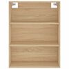 vidaXL Credenza Rovere Sonoma 69,5x34x180 cm in Legno Multistrato