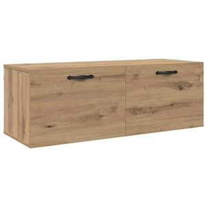 vidaXL Mobiletto a muro 100 x 36,5 x 35 cm Legno ingegnerizzato