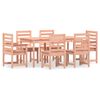 vidaXL Set da Pranzo per Giardino 7 pz in Legno Massello di Douglas
