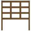 vidaXL Testiera per Letto ambra 95,5x4x100cm in Legno Massello di Pino